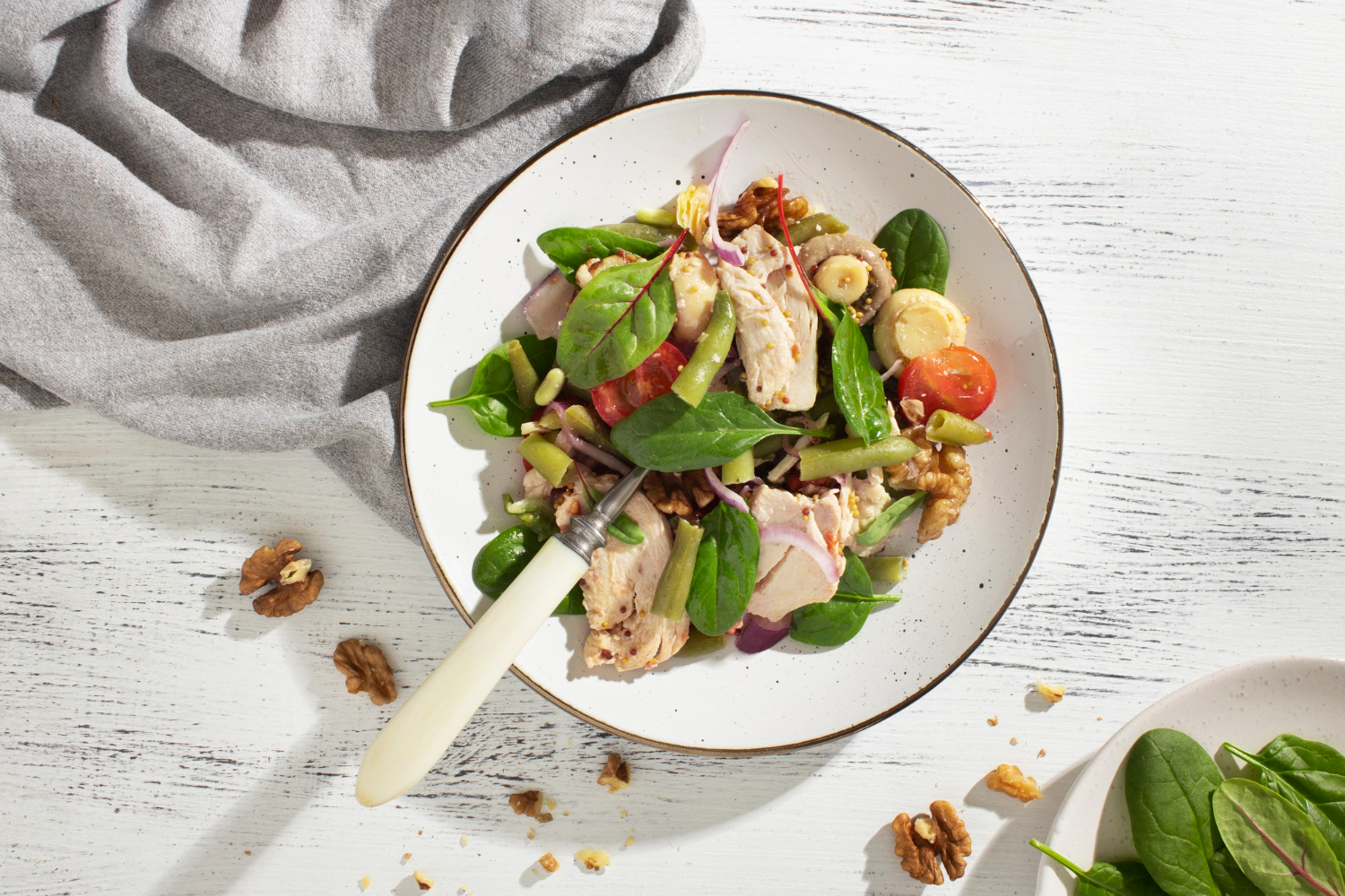 Fresh whole-food meal