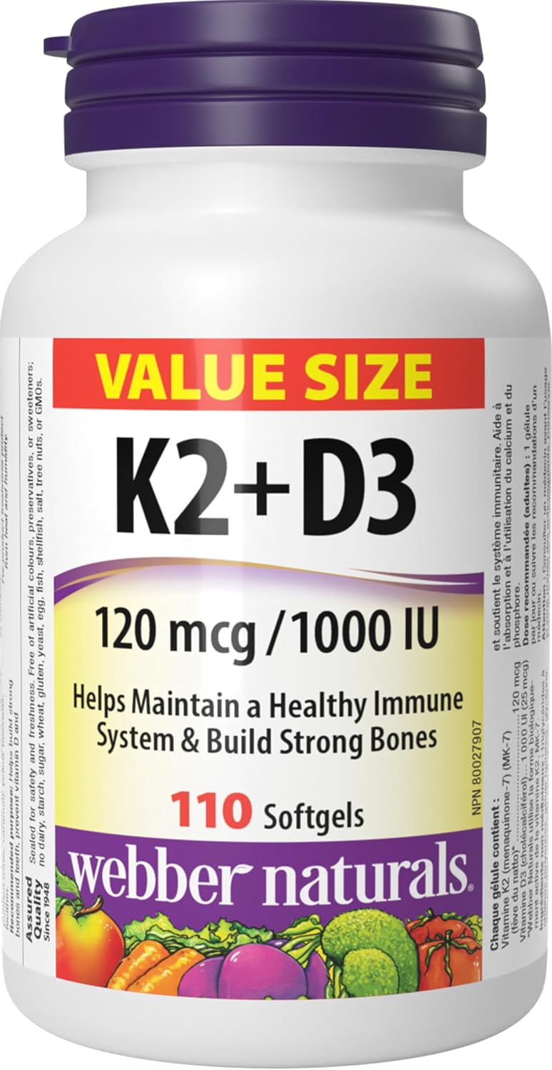 Vitamin D3 + K2