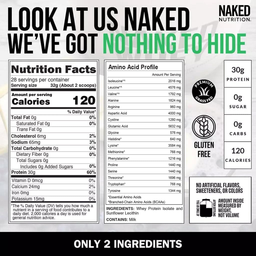 NAKED Whey Isolate Protein