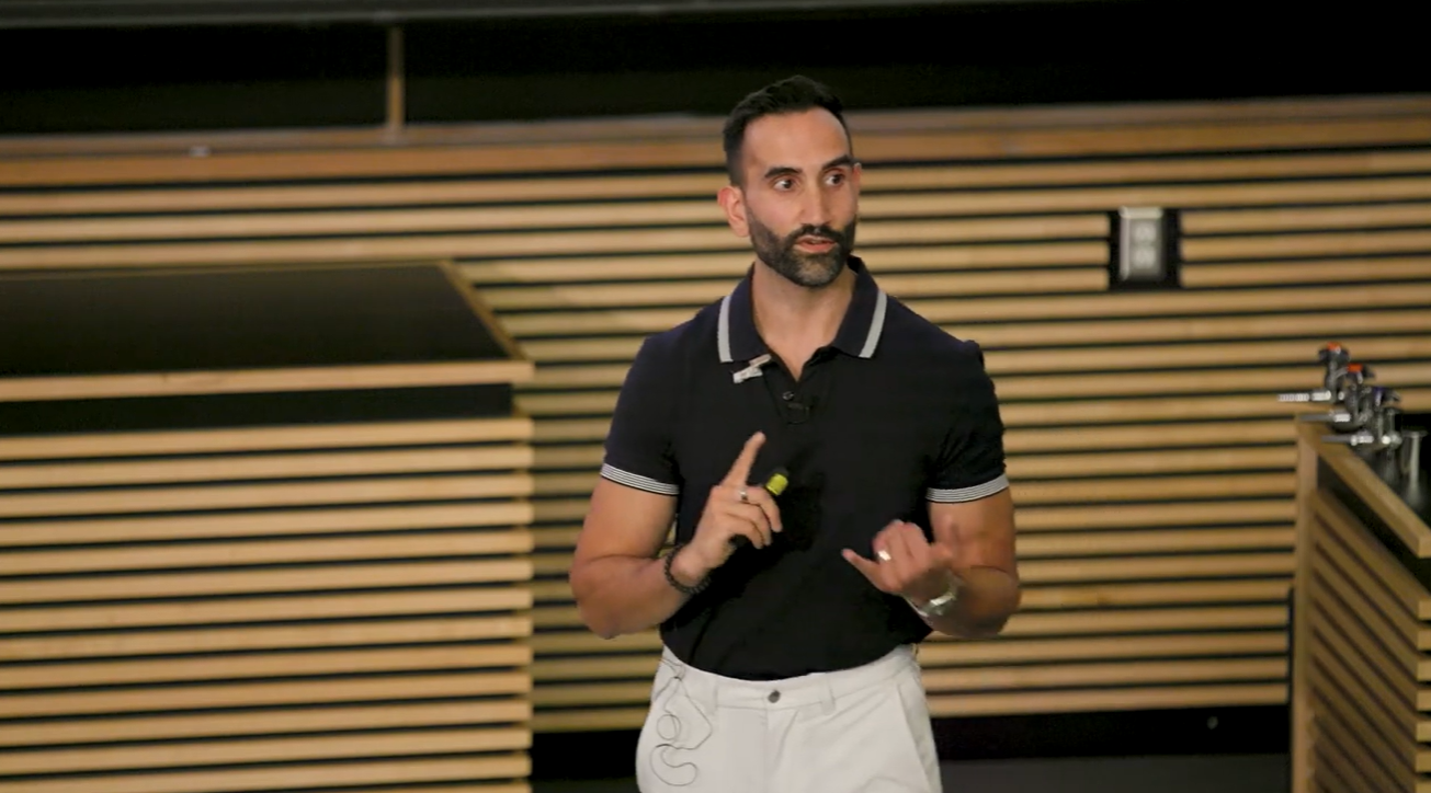 Dr. Paul Manhas lecturing
