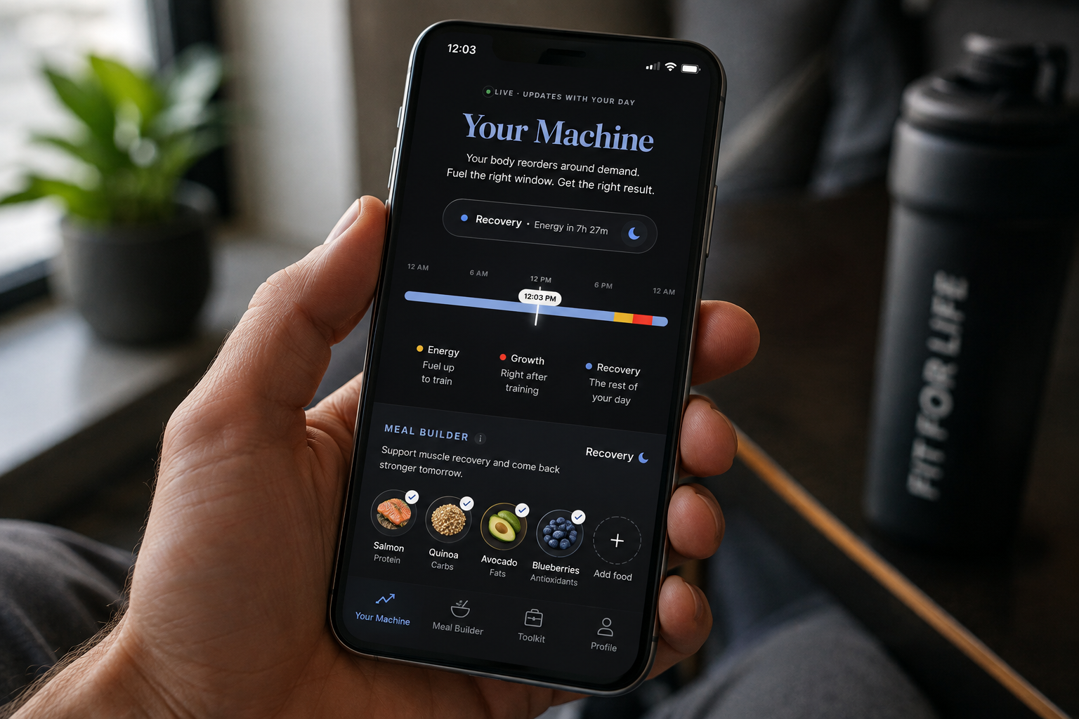 Your Machine in use